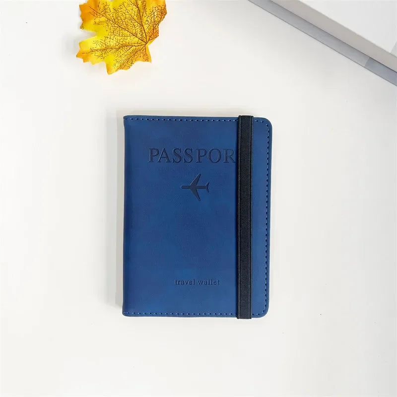 Premium RFID Blocking Passport Wallet & Travel Card Holder