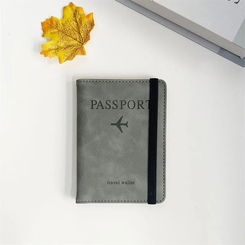 Premium RFID Blocking Passport Wallet & Travel Card Holder