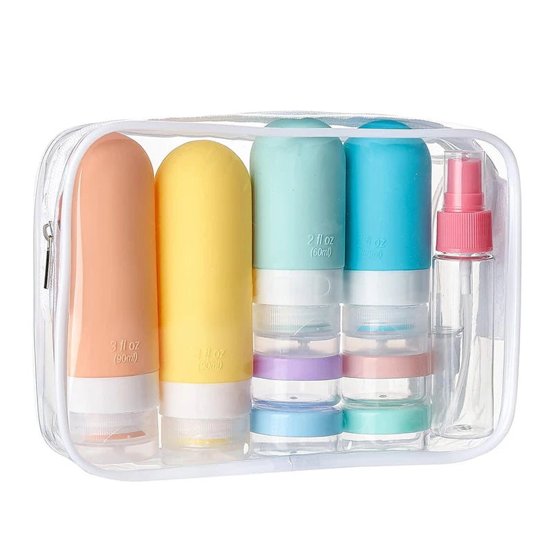 17-Piece TSA-Approved Travel Bottle Set