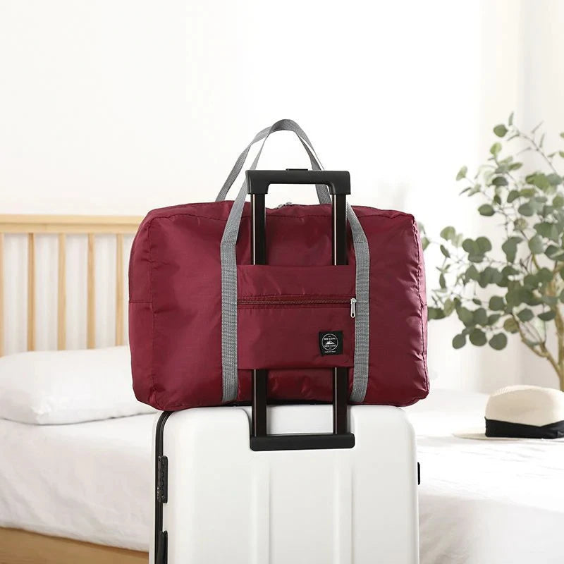 Foldable Travel Duffle Bag | Lightweight Carry-On Weekender Bag