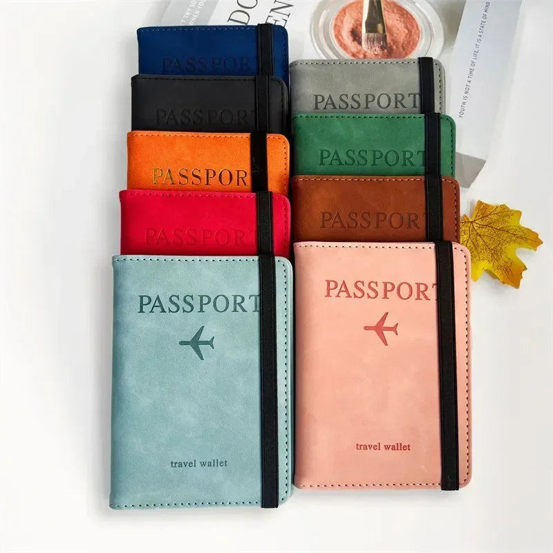 Premium RFID Blocking Passport Wallet & Travel Card Holder
