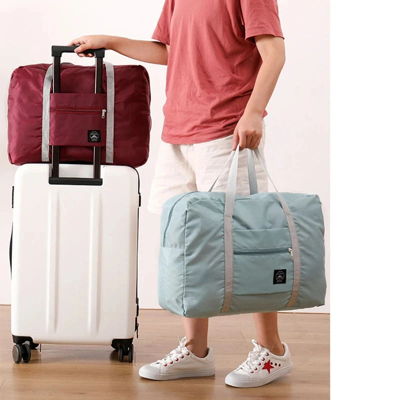 Foldable Travel Duffle Bag | Lightweight Carry-On Weekender Bag