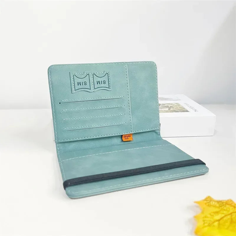 Premium RFID Blocking Passport Wallet & Travel Card Holder