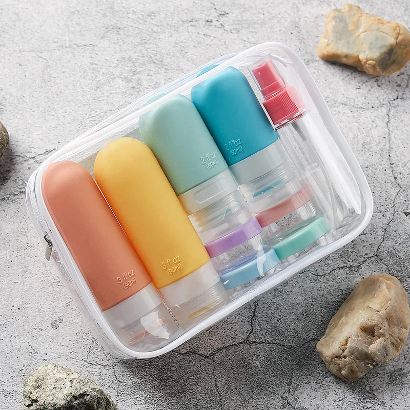 17-Piece TSA-Approved Travel Bottle Set