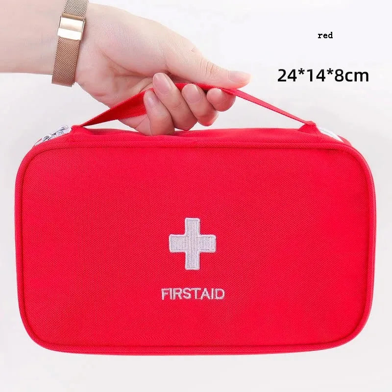 Premium Portable First Aid Kit Bag for Travel, Home, Car & Outdoor Emergencies