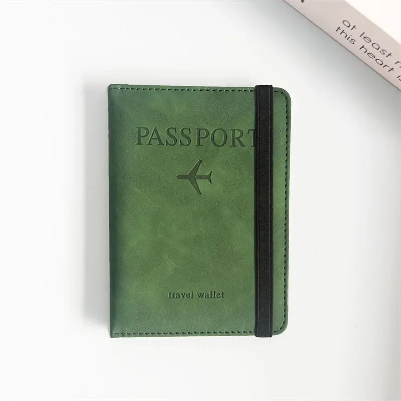 Premium RFID Blocking Passport Wallet & Travel Card Holder