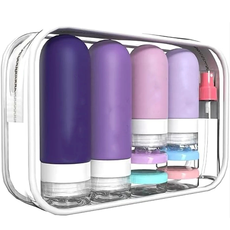 17-Piece TSA-Approved Travel Bottle Set
