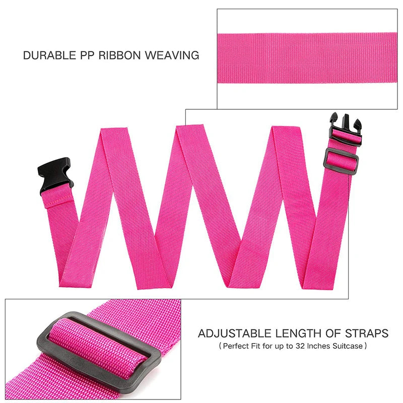 Premium Adjustable Luggage Strap for Suitcases