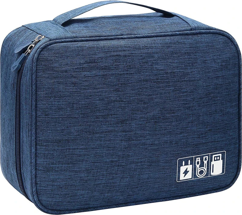 Premium Portable Electronics Organizer Travel Case – Cable & Gadget Storage Bag
