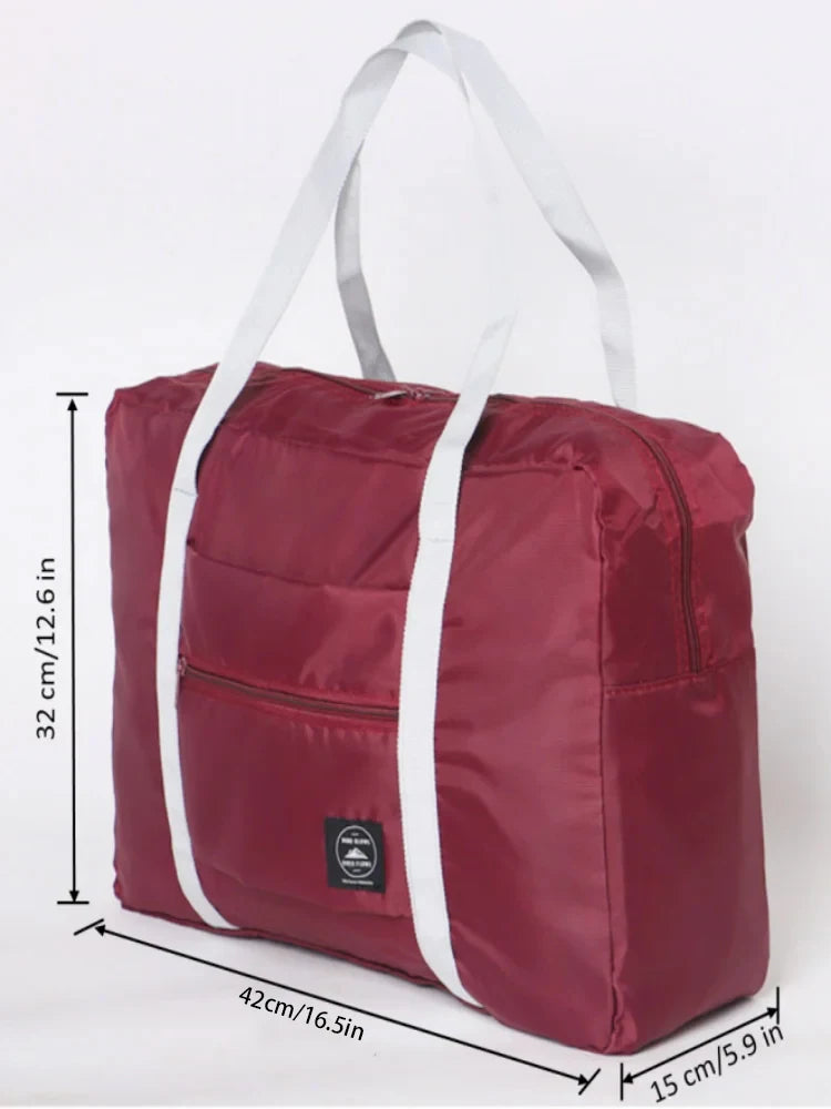 Foldable Travel Duffle Bag | Lightweight Carry-On Weekender Bag