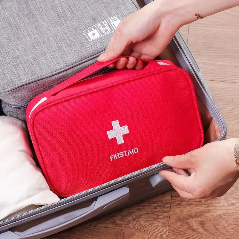 Premium Portable First Aid Kit Bag for Travel, Home, Car & Outdoor Emergencies