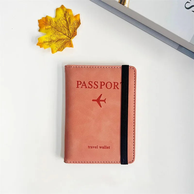 Premium RFID Blocking Passport Wallet & Travel Card Holder