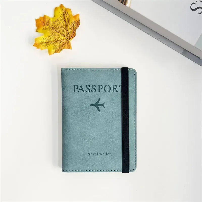Premium RFID Blocking Passport Wallet & Travel Card Holder